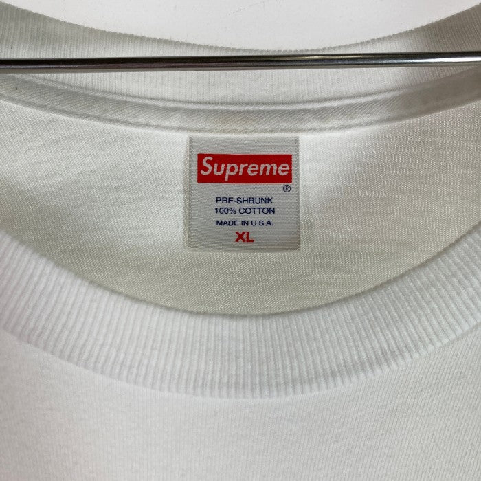 SUPREME シュプリーム 19SS Headline Tee バックプリントTシャツ ホワイト sizeXL 瑞穂店