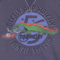 TOY'S McCOY トイズマッコイ MILITARY TEE ミリタリーTシャツ " 39th FIS. 51st FIW. THE HUFF " ネイビー Size L 福生店