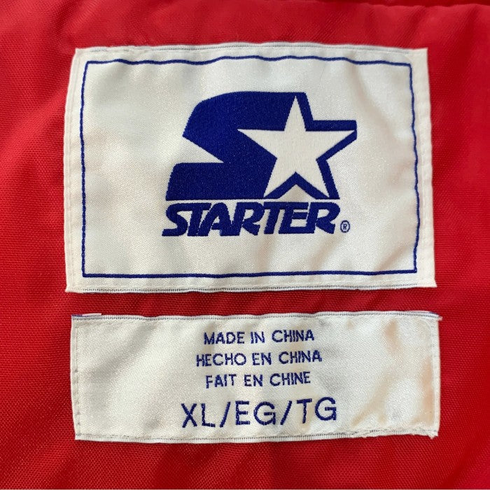 STARTER スターター NFL KANSAS CITY CHIEFS ナイロン 中綿 ジャケット レッド Size XL 福生店