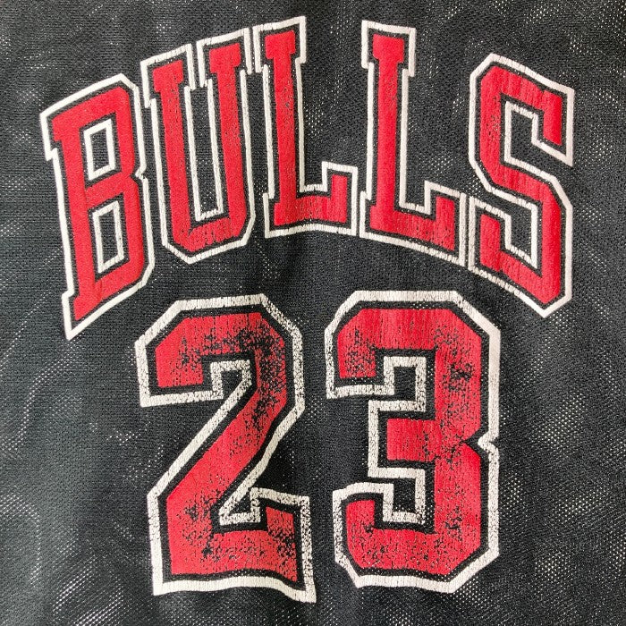 CHAMPION チャンピオン USA製 90s CHICAGO BULLS マイケルジョーダン ユニフォーム ブラック size44 瑞穂店