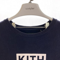 KITH キス クラシックボックスロゴ Tシャツ ネイビー sizeXL 瑞穂店