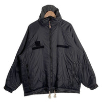 is-ness イズネス REVERSIBLE MILITARY JACKET リバーシブル ミリタリージャケット チャコール シンサレート 2020JK06 Size M 福生店