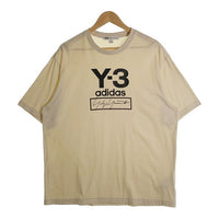 Y-3 ワイスリー プリント Tシャツ ベージュ Size L 福生店