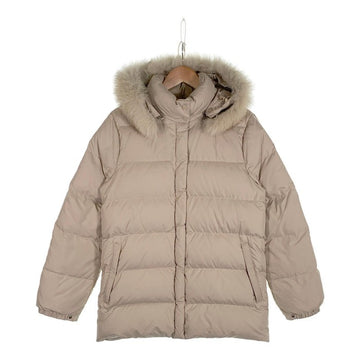 MONCLER モンクレール VALENTINE ヴァレンタイン ダウンジャケット ファー クリーム 49353 Size 0 福生店