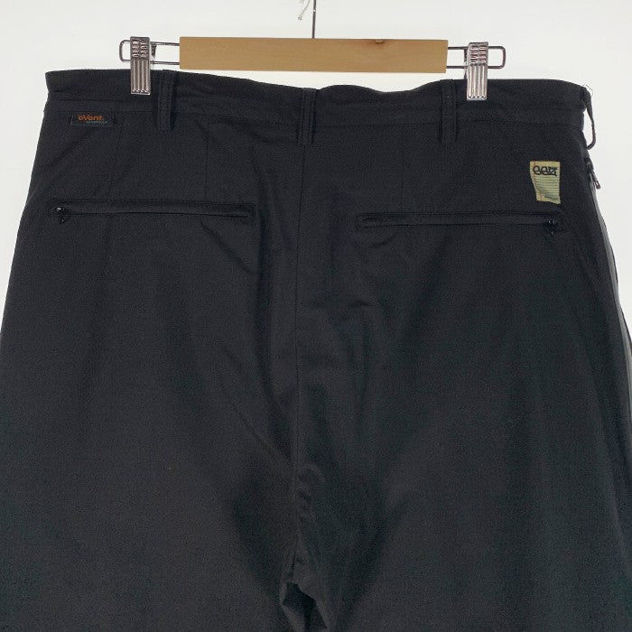 SSZ エスエスズィー 19AW event 2p Slacks ナイロン 2タック スラックス パンツ ブラック Size L 福生店