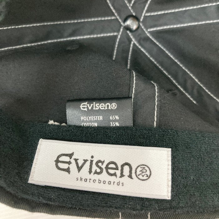 Evisen エビセン ONE-UP LOGO CAP キャップ 帽子 ブラック 瑞穂店