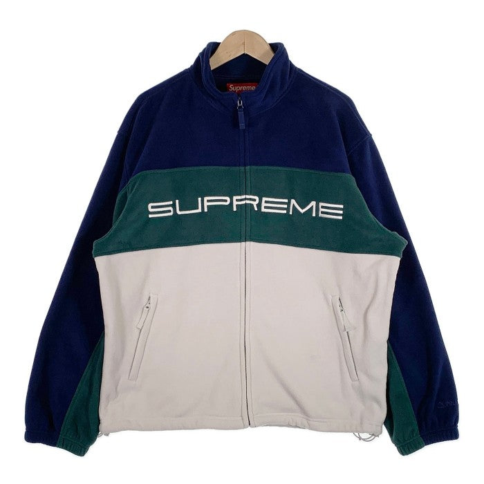 SUPREME シュプリーム 23AW Polartec Zip Jacket ポーラテック ジップアップ ジャケット ネイビー Size XL 福生店