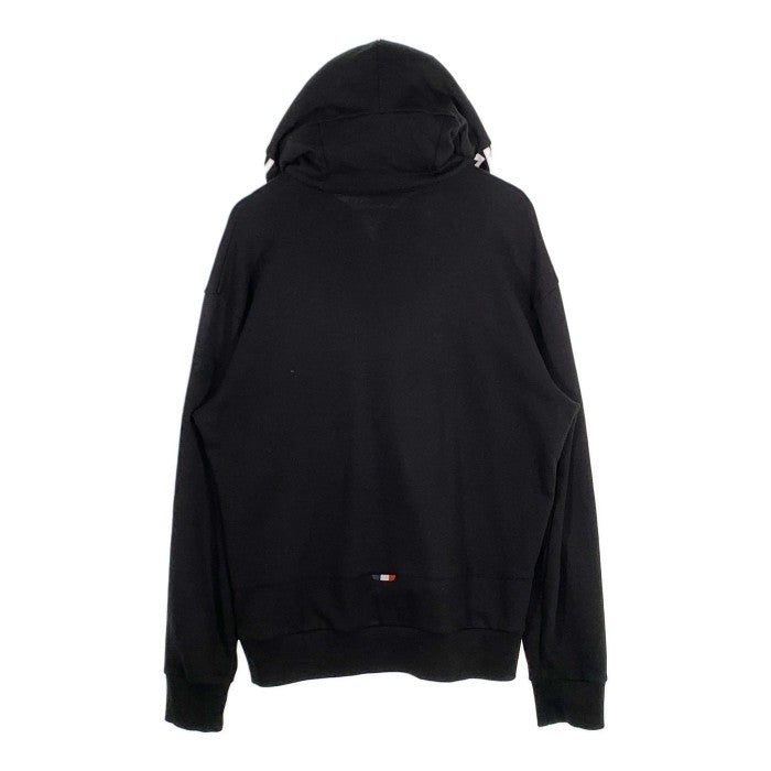 MONCLER モンクレール HOODIE ハーフジップ プルオーバーパーカー ブラック Size L 福生店