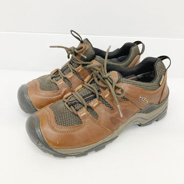 KEEN キーン トレッキングシューズ GYPSUM II WP GRAND CANYON 1017684 ブラウン size27.5cm 瑞穂店