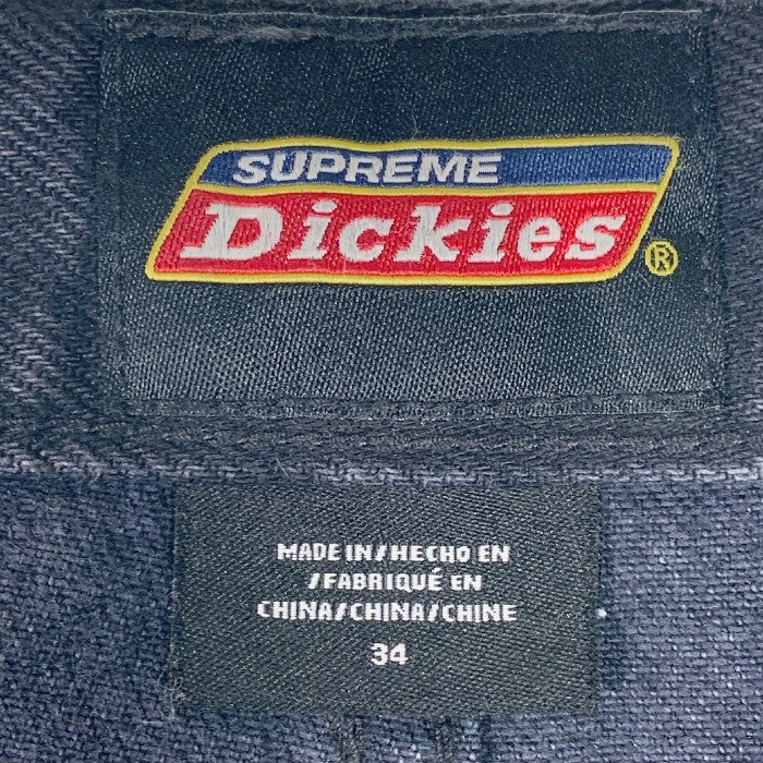 SUPREME シュプリーム 23AW Dickies ディッキーズ Double Knee Baggy Jean ダブルニーバギージーンズ ブラック Size 34 福生店