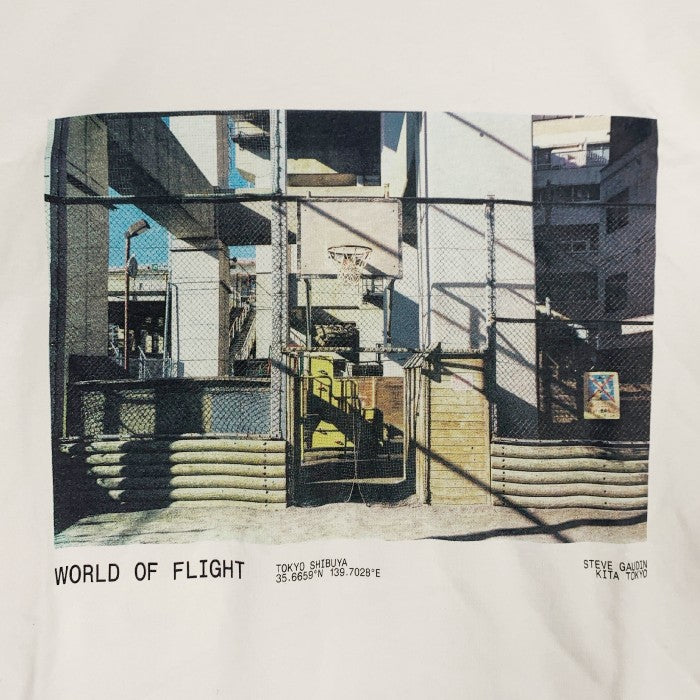 JORDAN ジョーダン WORLD OF FLIGHT SHIBUYA 限定 フォトTシャツ ホワイト FV7973-100 Size L 福生店