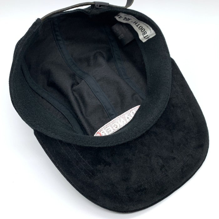 Black Eye Patch ブラックアイパッチ TIGHTBOOTH タイトブース TBEP CAMP CAP ベロア キャンプキャップ ブラック 福生店