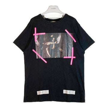 OFF-WHITE オフホワイト 16AW 7 OPERE T-SHIRT グラフィックプリント 半袖 Tシャツ ブラック sizeM 瑞穂店