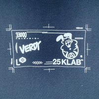 VERDY ベルディ 25KLAB プリント ロングスリーブTシャツ ブラック Size XL 福生店