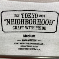 NEIGHBORHOOD ネイバーフッド 19CG2 長袖Tシャツ ホワイト sizeM 瑞穂店