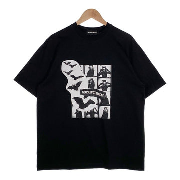 GOD SELECTION XXX ゴッドセレクショントリプルエックス 23AW プリント Tシャツ ブラック GX-A23-ST-02 Size L 福生店