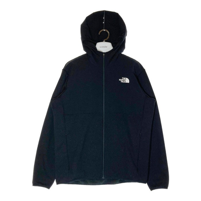 THE NORTH FACE ノースフェイス NL72080 HYBRID NYLON FLEECE HOODIE ハイブリッドナイロンフリースフーディ ブラック sizeXL 瑞穂店