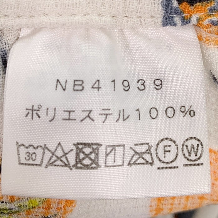 THE NORTH FACE ノースフェイス Climbing Summer Shorts クライミングサマーショーツ ショートパンツ 総柄プリント ホワイト NB41939 Size XL 福生店