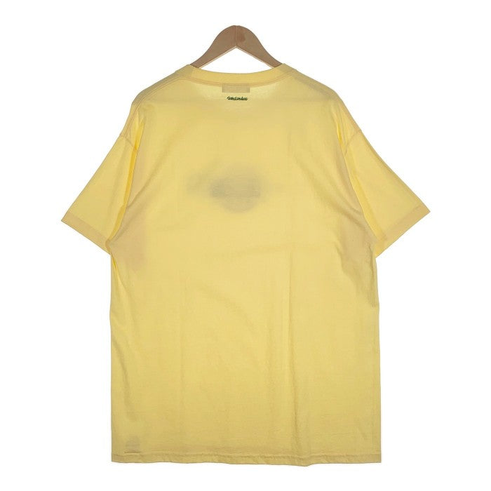 WIND AND SEA  ウィンダンシー フロント刺繍 Tシャツ WDS-CS-294 イエロー Size XL 福生店