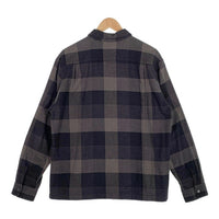 SUPREME シュプリーム 21AW Plaid Flannel Shirt チェック フランネルシャツ ブラック Size M 福生店