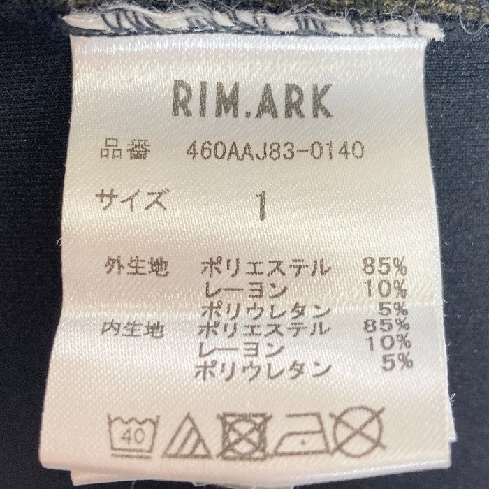 RIM.ARK リムアーク SIDE SLIDE LONG OP サイドスライドロングワンピース 460aaj83-0140 ダークグリーン size1 瑞穂店