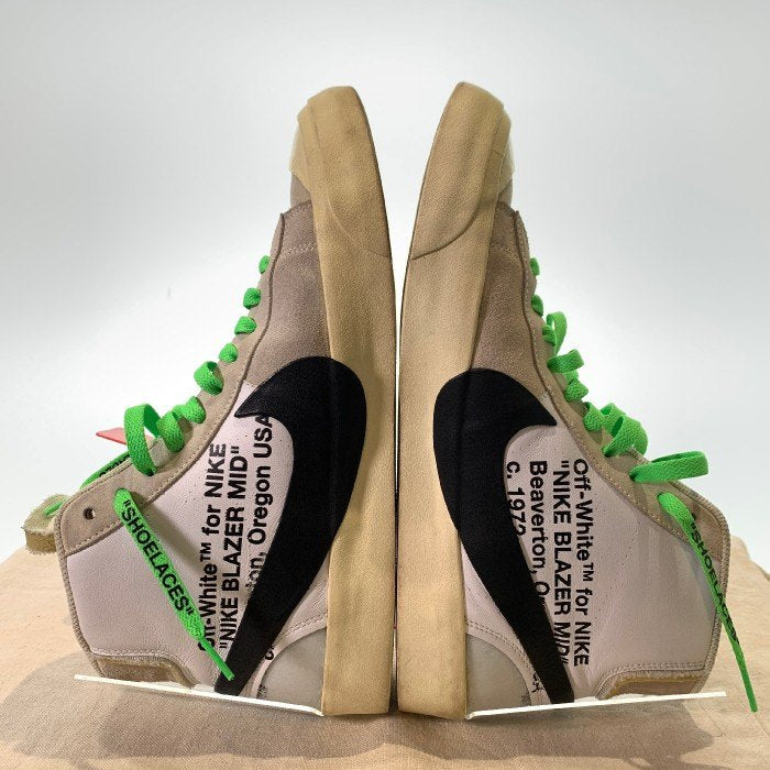 NIKE ナイキ OFF-WHITE オフホワイト THE 10 BLAZER MID ブレーザーミッド AA3832-100 Size 28.5cm  福生店