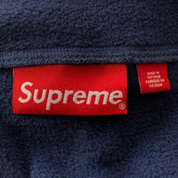 SUPREME シュプリーム 23AW Polartec Facemask Half Zip Pullover ポーラテック フェイスマスク ハーフジッププルオーバー パーカー ネイビー Size XXL 福生店