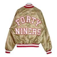 CHALK LINE チョークライン US古着 90’s San Francisco 49ERS スタジャン ゴールドイエロー sizeL 瑞穂店