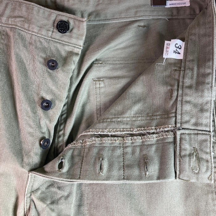 WAREHOUSE ウエアハウス ベイカーパンツ カーキ size34 瑞穂店