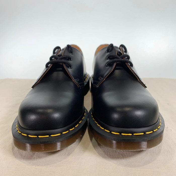 Dr.Ｍartens ドクターマーチン VINTAGE 1461 3 Eyelet Shoe Heritage Fit 3アイレット レザーシューズ イングランド製 ブラック Size UK8 (27cm) 福生店