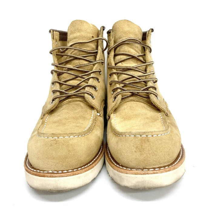 RED WING レッドウィング 8833 CLASSIC MOC アイリッシュセッター ホーソーン ブーツ ベージュ size25.5cm 瑞穂店