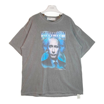LEGENDA レジェンダ プーチン プリント Tシャツ グレー sizeM 瑞穂店