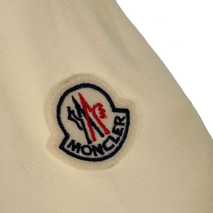 MONCLER モンクレール SS TSHIRT ショートスリーブ Tシャツ プリント スタッズ アイボリー 21SS Size L 福生店
