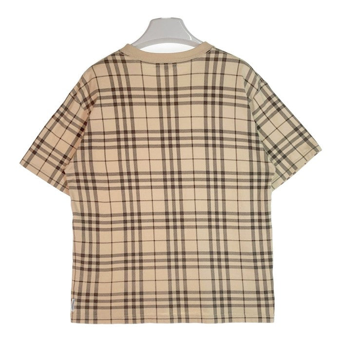 BURBERRY バーバリー ブルーレーベル チェック Tシャツ ベージュ sizeM 瑞穂店