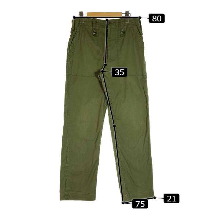 イギリス軍 90’s British Fatigue Pants ファティーグパンツ カーキ W80cm 瑞穂店