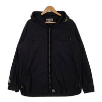 A BATHING APE アベイシングエイプ シャーク シャツジャケット ブラック 001SHG301009X Size XL 福生店