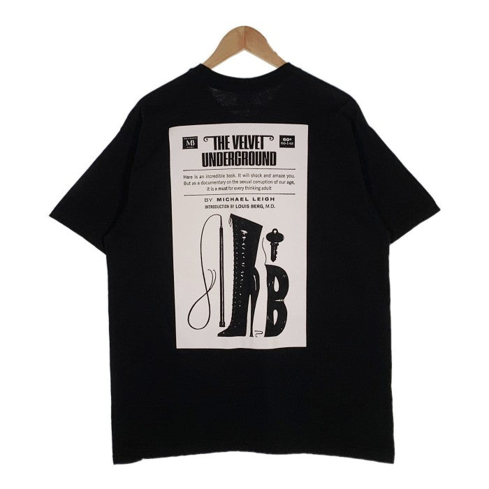 SUPREME シュプリーム 19AW The Velvet Underground Drawing Tee ベルベットアンダーグラウンド フォトプリント Tシャツ ブラック Size L 福生店