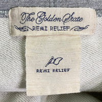 REMI RELIEF レミレリーフ 加工ダメージパーカー グレー sizeL 瑞穂店