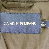 ブラック系商品番号カルバンクラインジーンズ バックプリント ジップジャケット M ブラック系 Calvin klein Jeans メンズ   【230112】