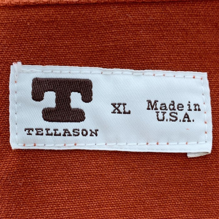 TELLASON テラソン コットン カバーオール オレンジ Size XL 福生店