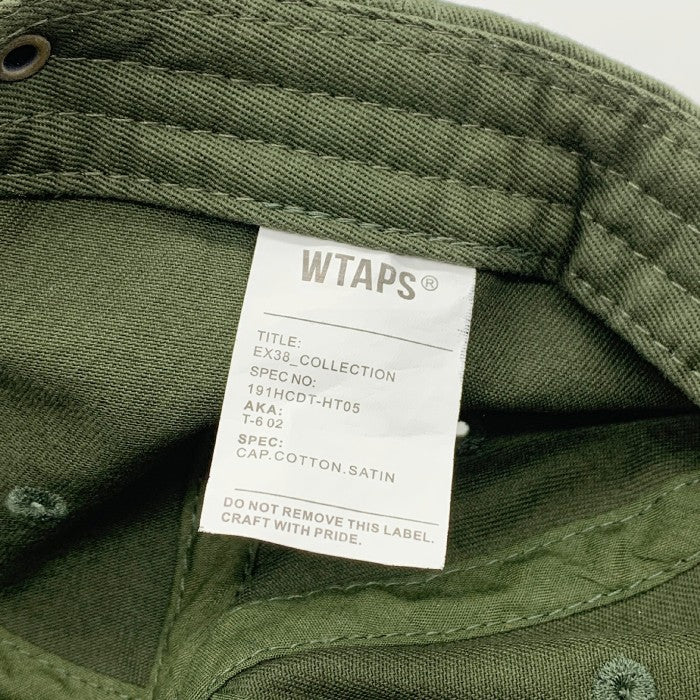 WTAPS ダブルタップス 19SS 6パネルキャップ オリーブ 191HCDT-HT05 Size 00 福生店