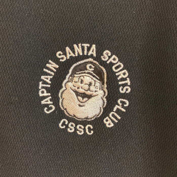 CAPTAIN SANTA キャプテンサンタ ゴルフ 半袖 ハーフジップ 半袖 ブラック sizeXL 瑞穂店