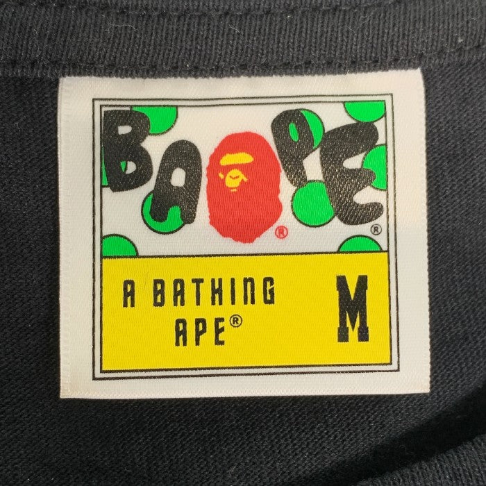BAPE ベイプ Milo マイロ プリントTシャツ ブラック Size M 福生店