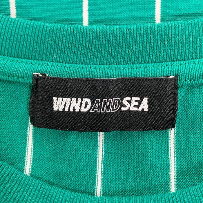 WIND AND SEA ウィンダンシー STRIPE S/S TEE ストライプ Tシャツ