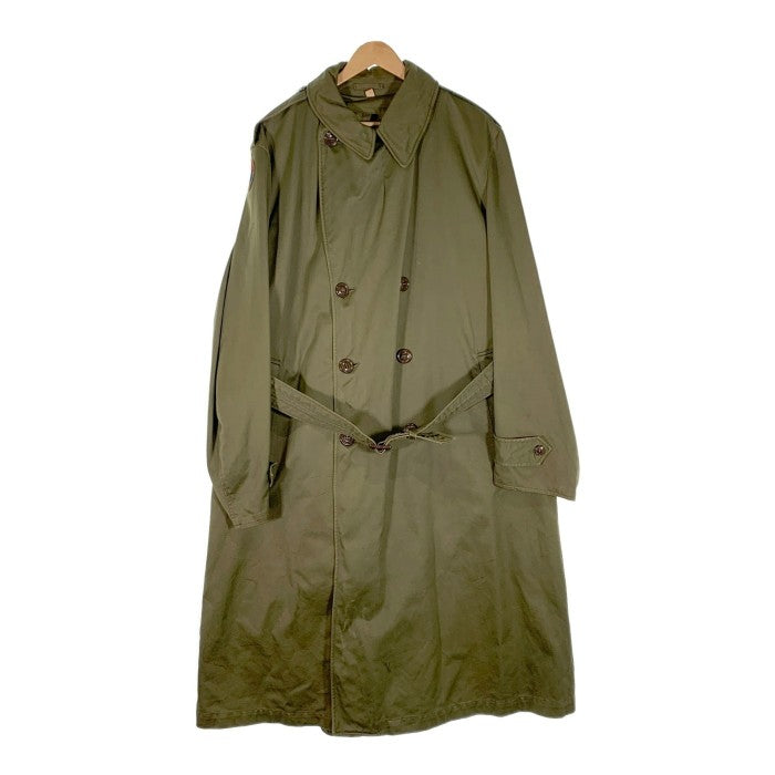 U.S.ARMY 米軍 OVER COAT オーバーコート ダブル オリーブ Size L-R 福生店