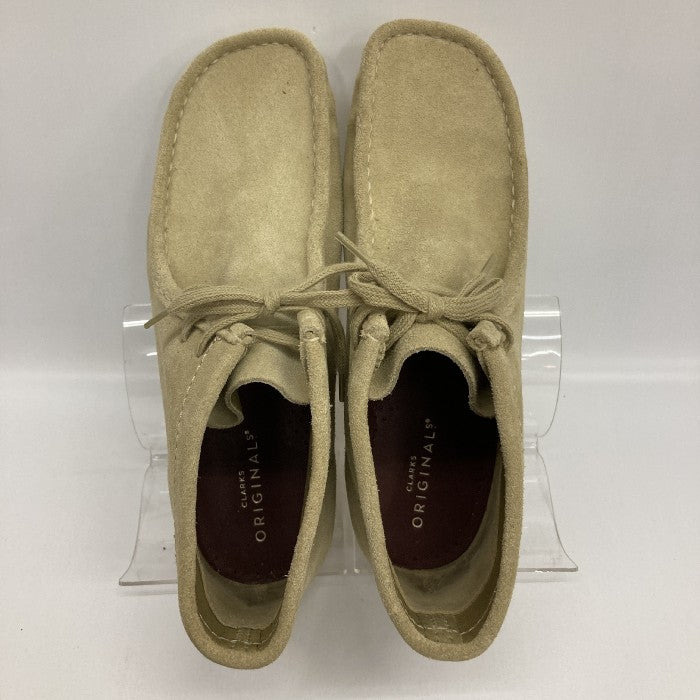 Clarks Originals クラークス Wallabee ワラビーブーツ 21621 ベージュ size27.5cm 瑞穂店