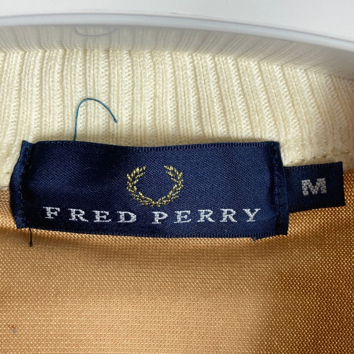 FRED PERRY フレッドペリー ベロア トラックジャケット ベージュ sizeM 瑞穂店