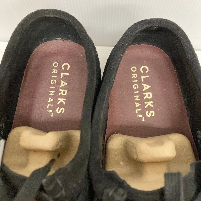 CLARKS クラークス Wallabee ワラビー Black Sde ブラック sizeUK 8・1/2 瑞穂店