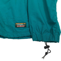 US古着 80's L.L.Bean エルエルビーン ナイロン アノラック パーカー エメラルドグリーン Size M 福生店