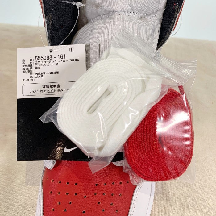 AIR JORDAN 1 RETRO HIGH OG エアジョーダン1 レトロハイ Heritage 555088-161 Size 28cm 福生店